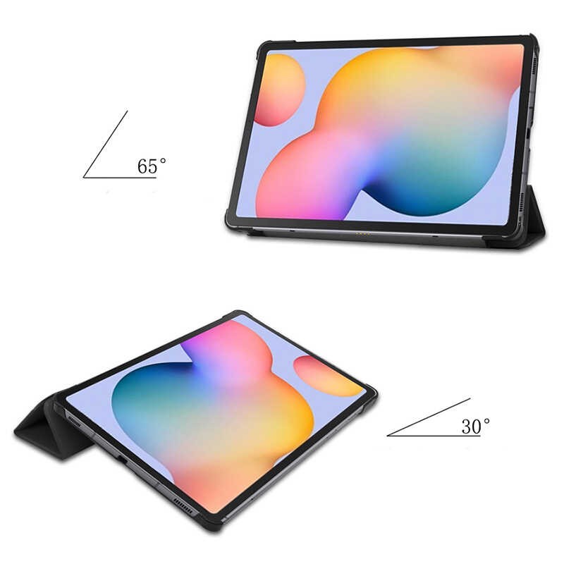 Galaxy Tab S9 Plus Zore Smart Cover 1/1 Case with Stand