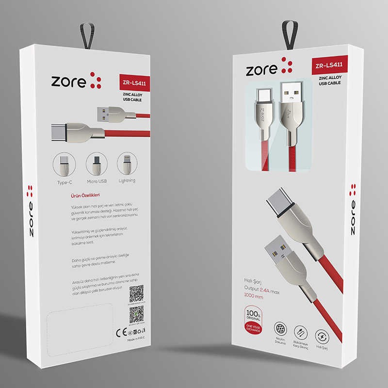 Zore ZR-LS411 Micro Usb Cable