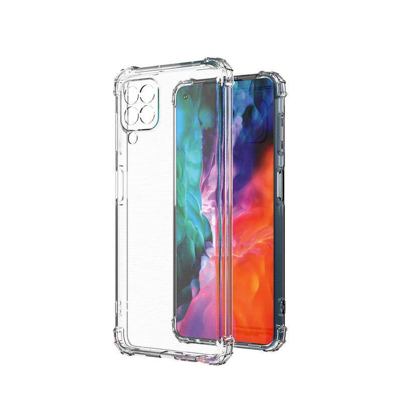 Galaxy M33 Zore Kamera Korumalı Nitro Anti Shock Silikon Kapak