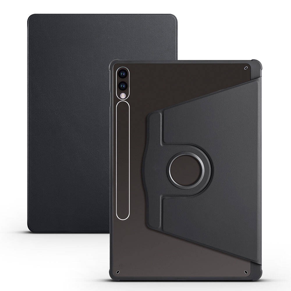 Galaxy Tab S9 Plus  Zore Termik Kalem Bölmeli Dönebilen Standlı
