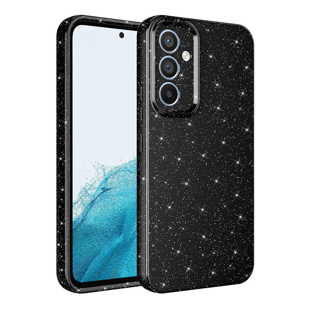 Galaxy A05S Kamera Korumalı Simli Lüks Zore Koton Kılıf