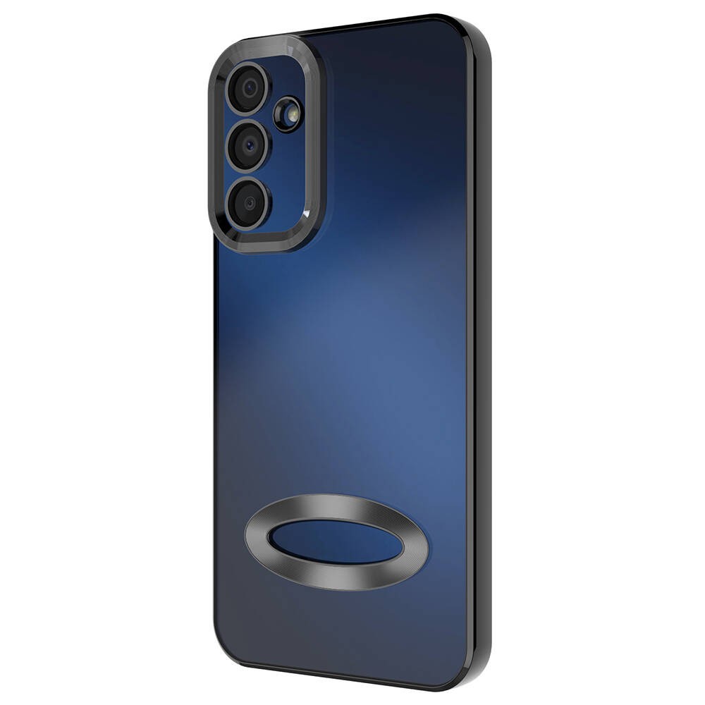 Galaxy A25 Kamera Korumalı Logo Gösteren Zore Omega Kılıf