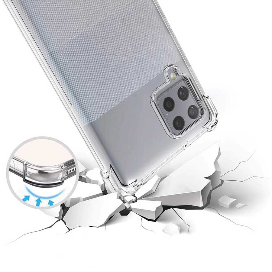 Galaxy M12 Zore Nitro Anti Shock Silikon Kapak