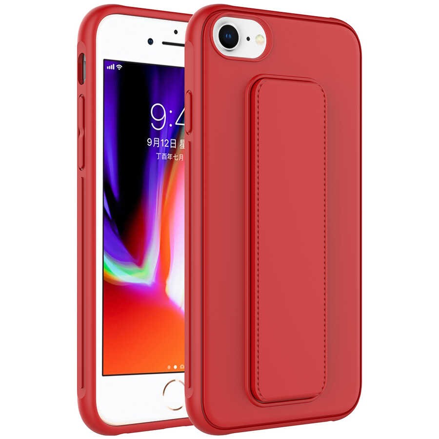 iPhone SE 2020 Zore Qstand Standlı Kılıf