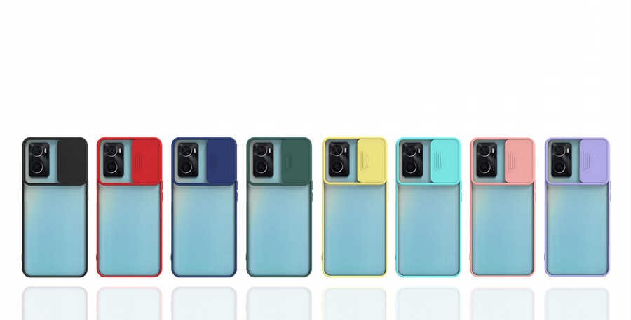 Oppo A96 4G Kılıf Zore Lensi Kılıf