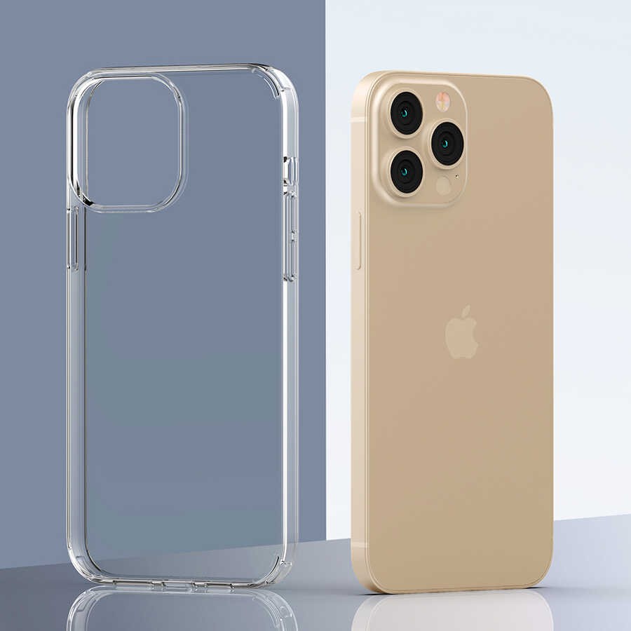 Zore Transparent Case Compatible with iPhone 13 Pro