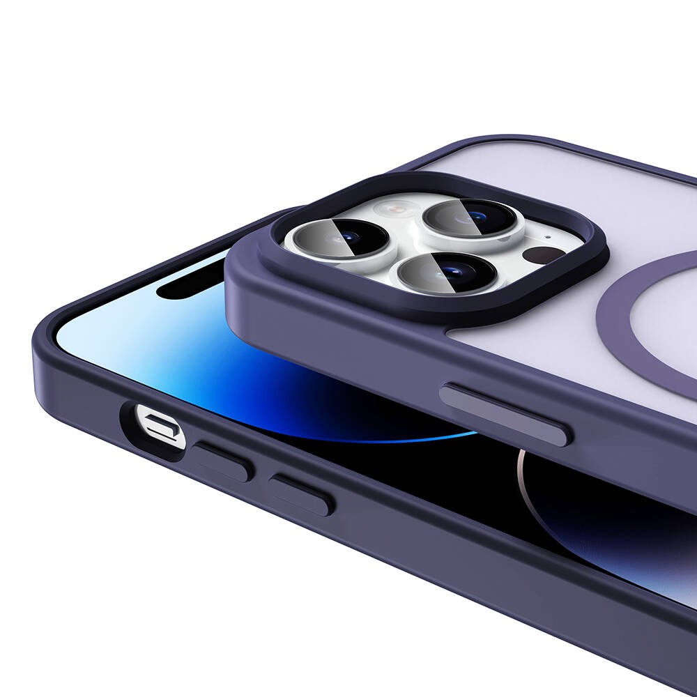 iPhone 14 Pro Max Uyumlu Magsafe Şarj Özellikli Mat Arka Yüzey Zore Sio Kılıf