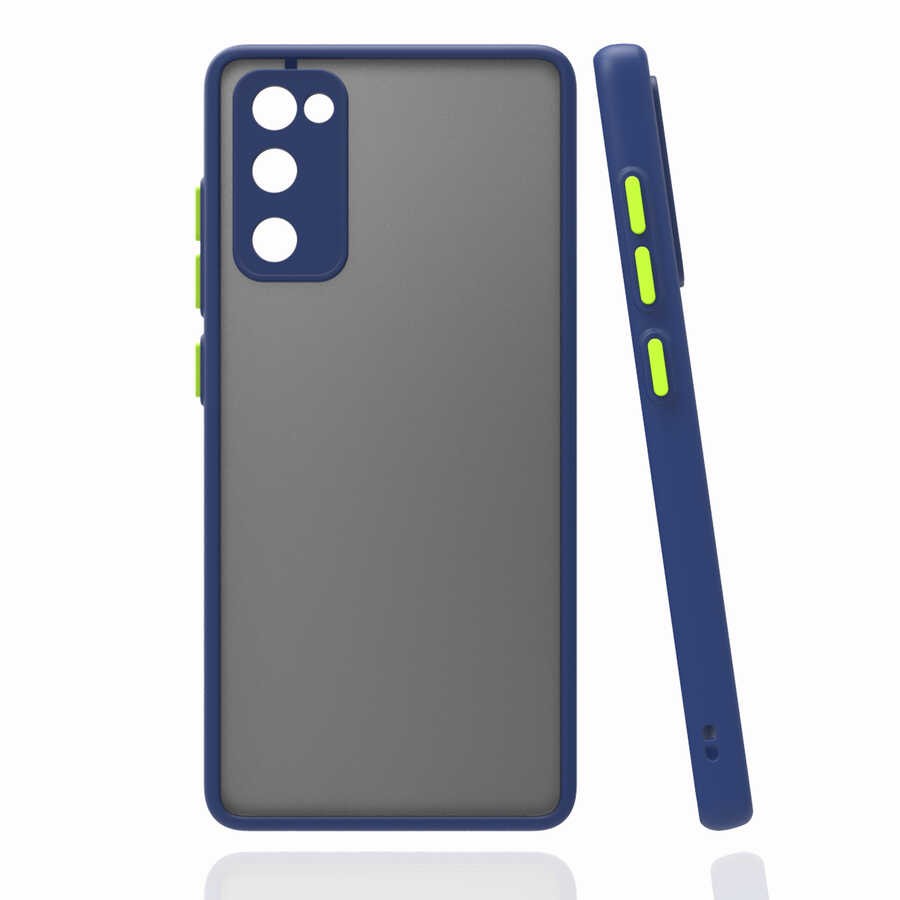 Rona Quality Hux Case with Colored Buttons Compatible with Galaxy S20 FE