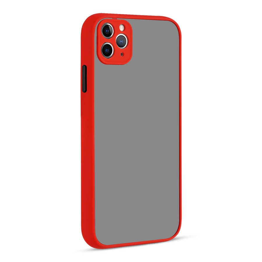 iPhone 11 Pro Compatible Rona Quality Hux Case with Colorful Buttons