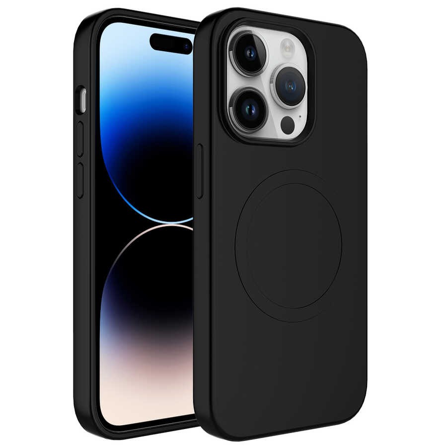 iPhone 12 Pro Magsafe Wireless Şarj Özellikli Pastel Renk Silikon Zore Plas