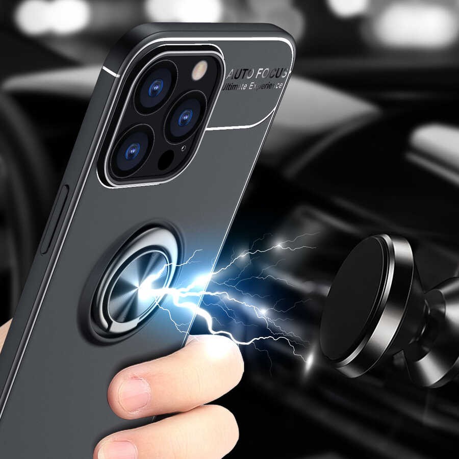 iPhone 14 Pro Max Uyumlu Zore Rona Glory Yüzüklü Kılıf