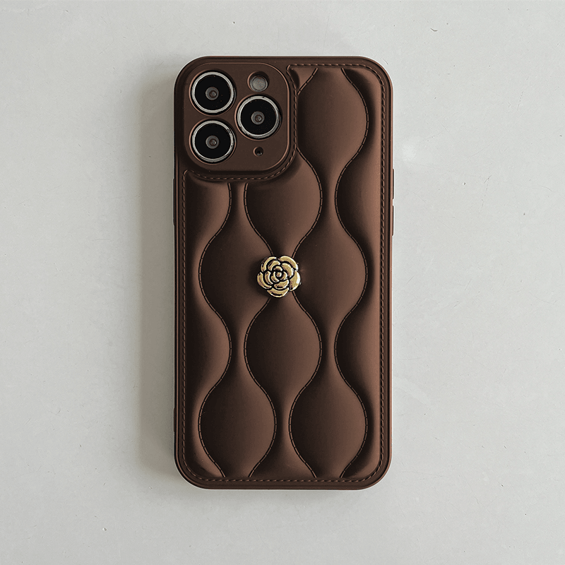 iphone 11 Uyumlu Zebana Camellia Deri Kılıf