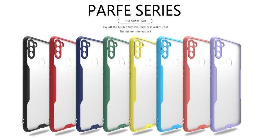 Galaxy M11 Kılıf Zore Parfe Kılıf