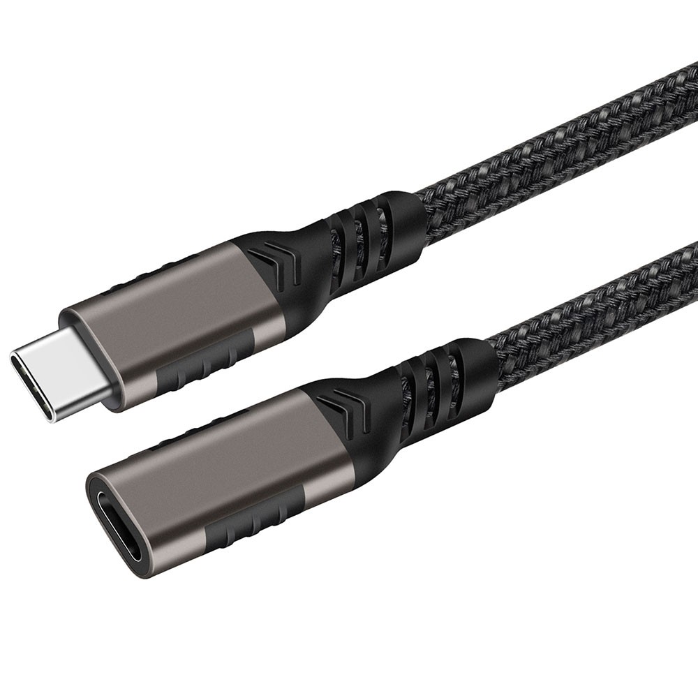 Zore Extension USB3.2 Type-C PD Extension Cable 100W 20Gbps 4K@60Hz 2 Meters