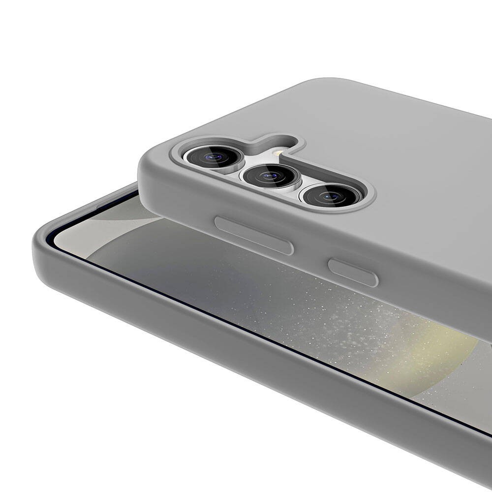 Galaxy S24 Magsafe Şarj Özellikli Sıvı Teknolojili Silinebilir Sert Zore Kivi