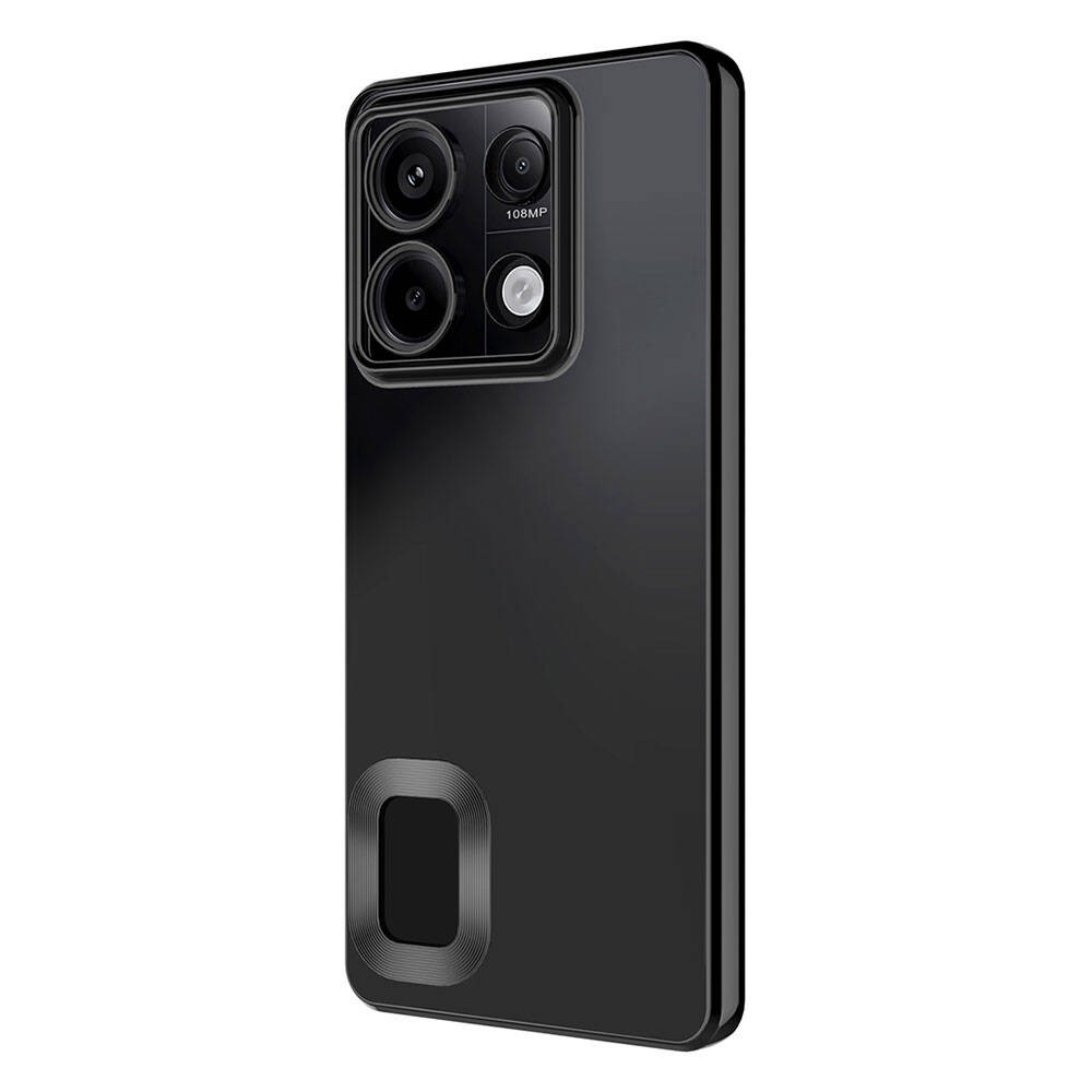 Xiaomi Redmi Note 13 4G Kamera Korumalı Logo Gösteren Zore Omega Kılıf