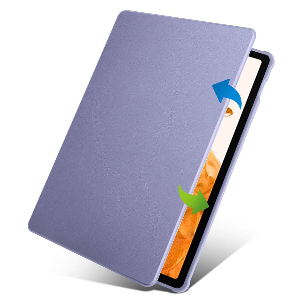Galaxy Tab S9 Plus  Zore Termik Kalem Bölmeli Dönebilen Standlı
