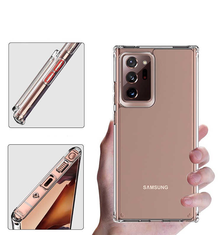 Galaxy Note 20 Ultra Zore 2mm Anti Shock Silikon Kapak