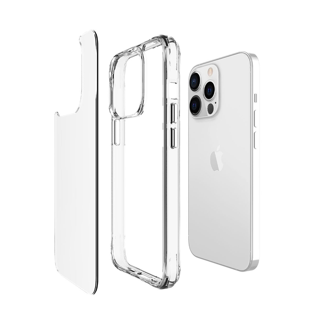 Zore Transparent Ultra Thin Airbag Designed Okka Case Compatible with iPhone 14 Pro Max