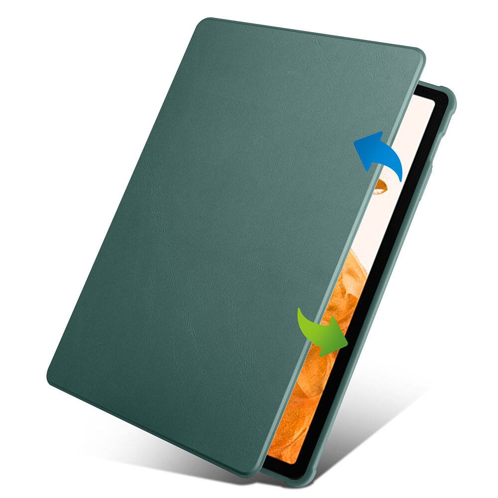 Galaxy Tab S9 Plus  Zore Termik Kalem Bölmeli Dönebilen Standlı