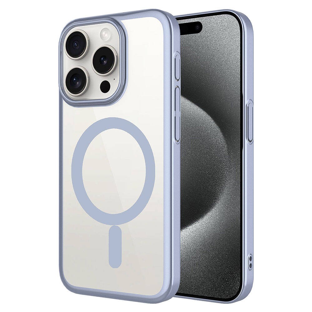 iPhone 15 Pro Max Wireless Şarj Özellikli Sert PC Zore Mat Riksos Magsafe