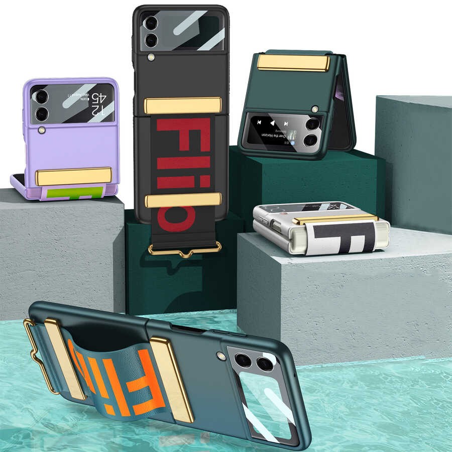 Galaxy Z Flip 3 Zore Flio Kıpta Kapak