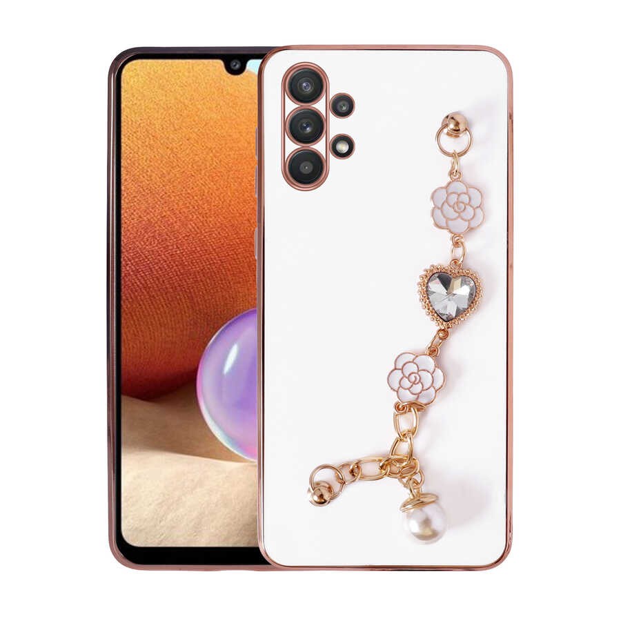 Galaxy A32 4G El Tutamaçlı Kamera Korumalı Zore Taka Silikon Kılıf