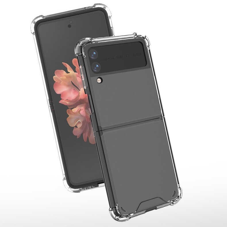 Galaxy Z Flip 3 Zore Nitro Anti Shock Silikon Kapak