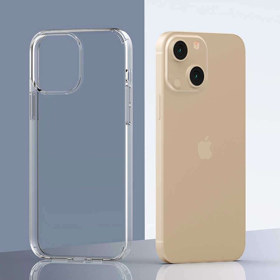 Zore Transparent Case Compatible with iPhone 13 Mini