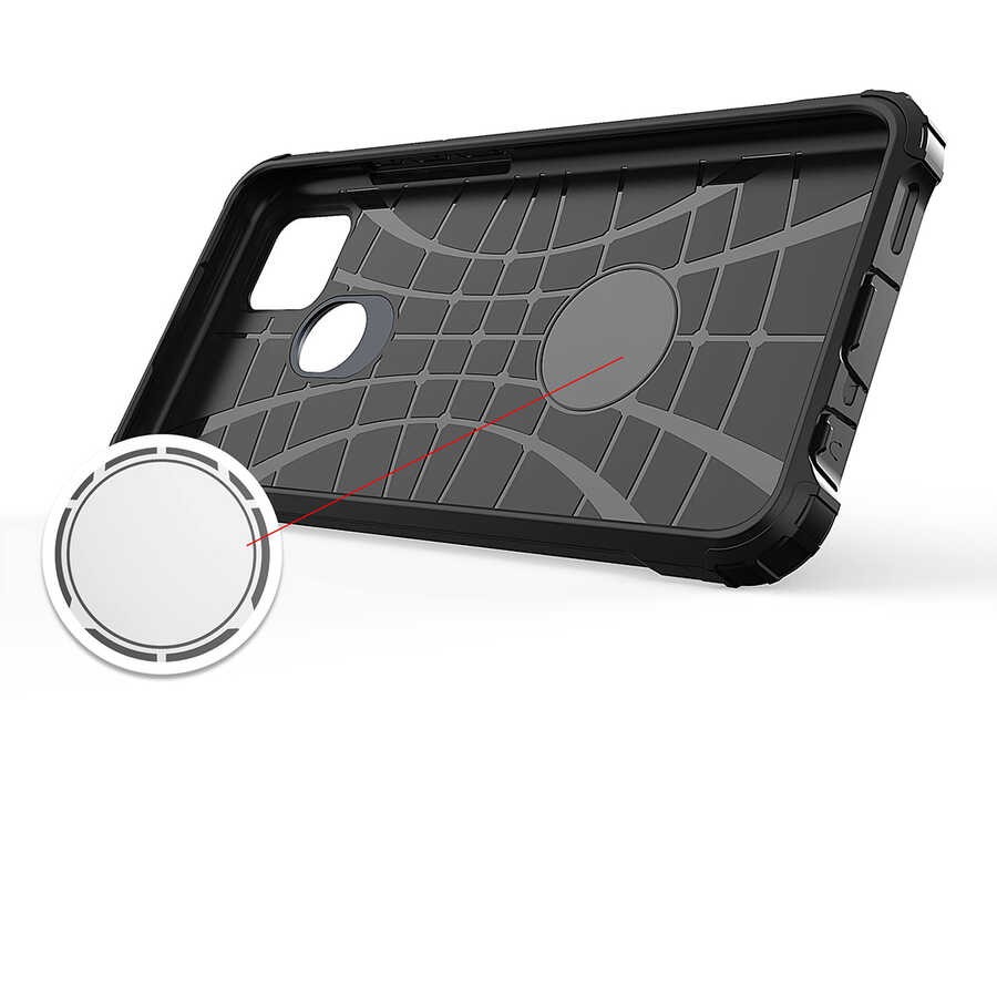 Oppo A15S Zore Crash Silikon Kapak