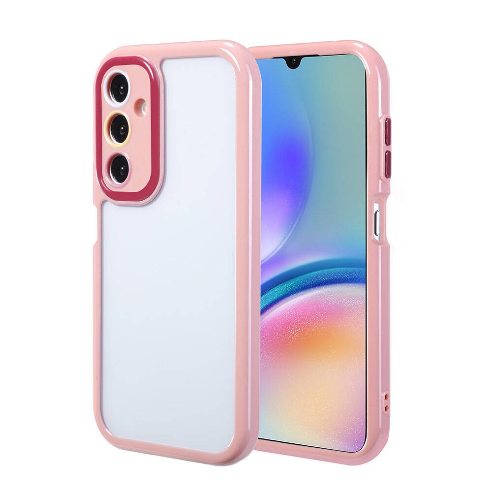 Galaxy A05S Kamera Korumalı Renkli Kenar ve Çerçeve Tasarımlı Zore Vitamin Kılıf