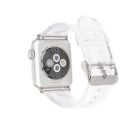​​​ Watch 40mm KRD-13 Şeffaf Silikon Kordon