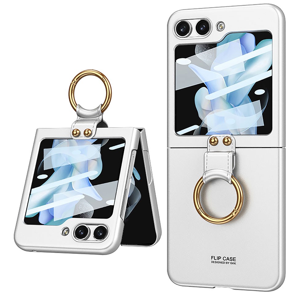 Galaxy Z Flip 5 Zore Kıpta Yüzüklü Flip Sert
