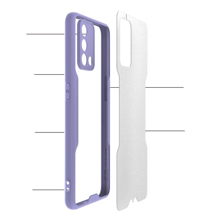 Oppo A74 4G Kılıf Zore Parfe Kılıf