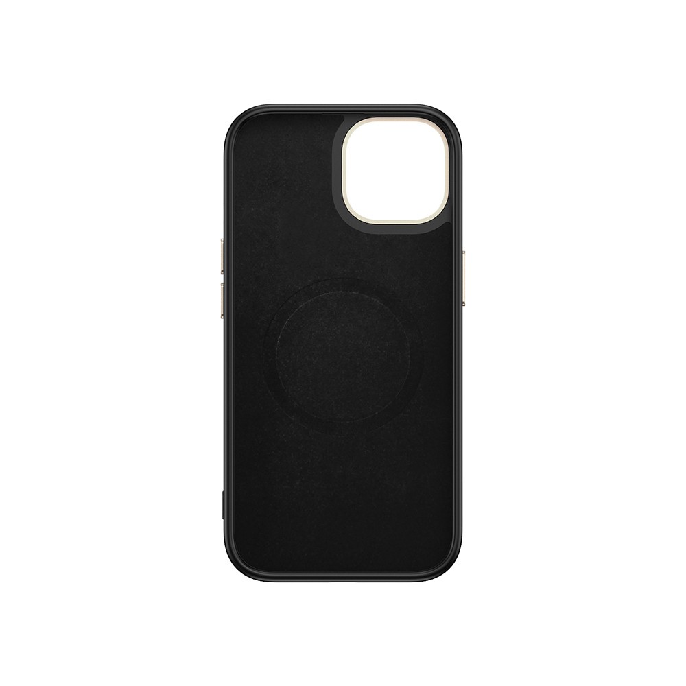 Apple iPhone 15 Plus Kılıf M-safe Şarj Özellikli Karbon Fiber Görünümlü Zore Antina Kapak