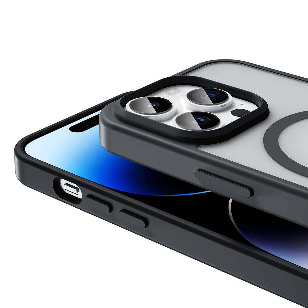 iPhone 14 Pro Max Uyumlu Magsafe Şarj Özellikli Mat Arka Yüzey Zore Sio Kılıf