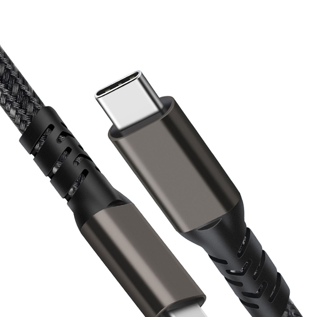 Zore 2nd Generation Type-C to Type-C USB3.2 PD Data Cable 100W 20Gbps 4K@60Hz 0.5 Meter