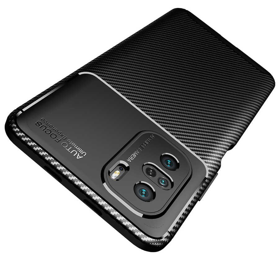 Xiaomi Poco F3 Zore Negro Silikon Kılıf