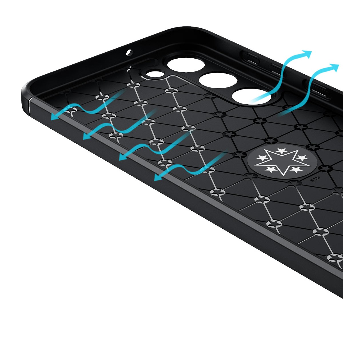 Galaxy S23 Plus Zore Ravel Silikon Kapak