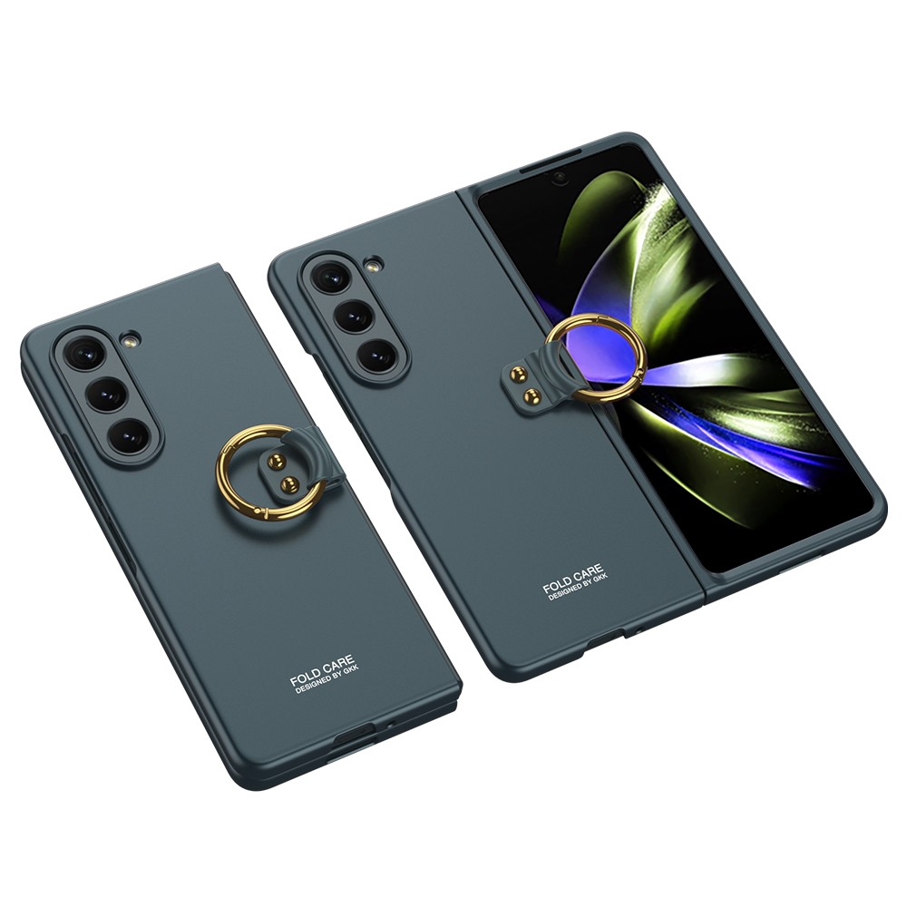 Galaxy Z Fold 5 Zore Kıpta Yüzüklü Flip Sert