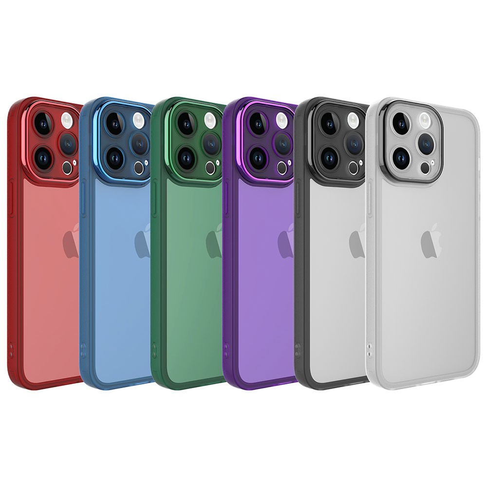 iPhone 14 Pro Max Uyumlu Kamera Korumalı Transparan Zore Post Kılıf