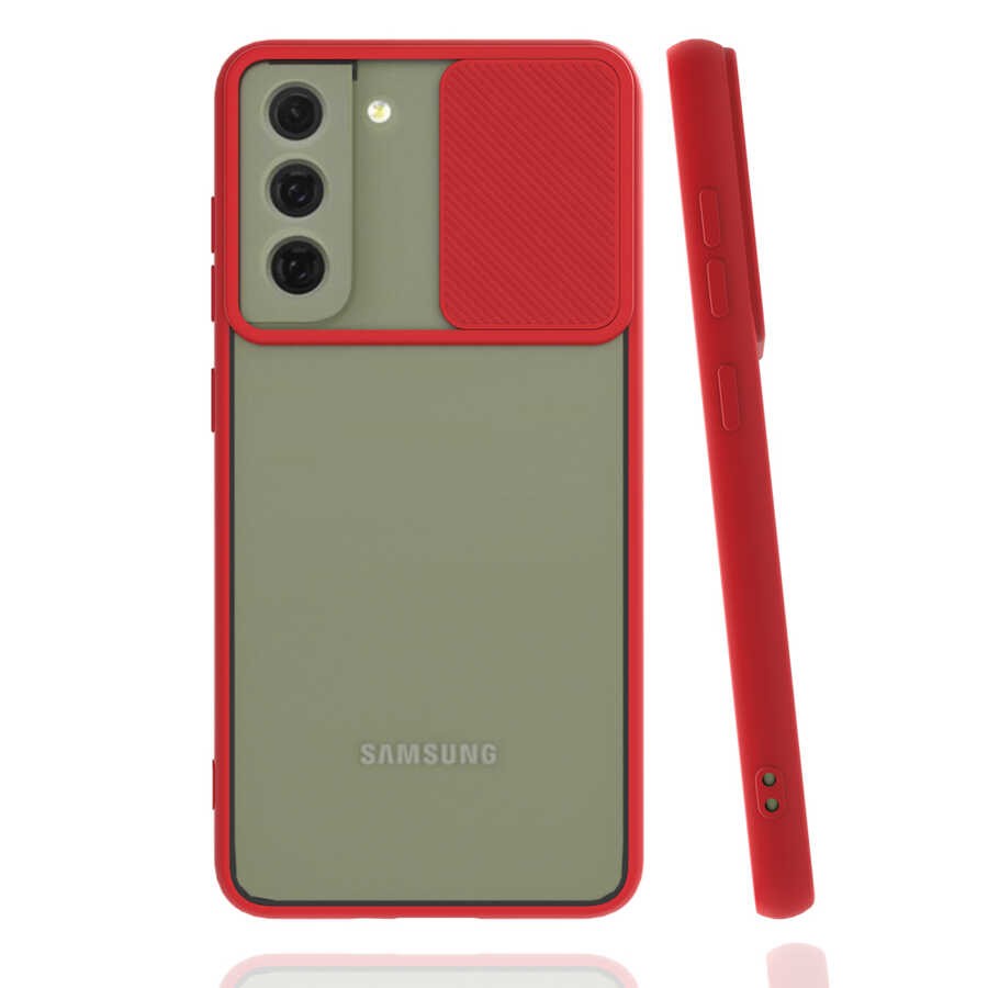 Galaxy S21 FE Kılıf Zore Lensi Kılıf