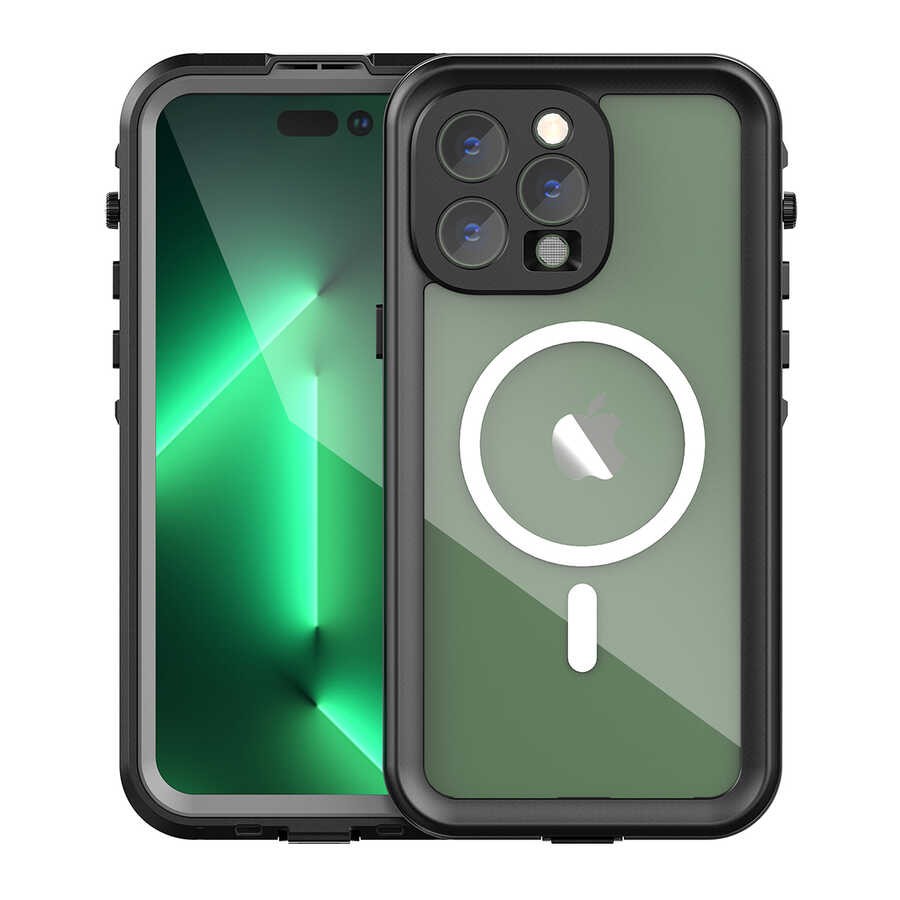 iPhone 14 Pro Max Uyumlu 1-1 Su Geçirmez Kılıf