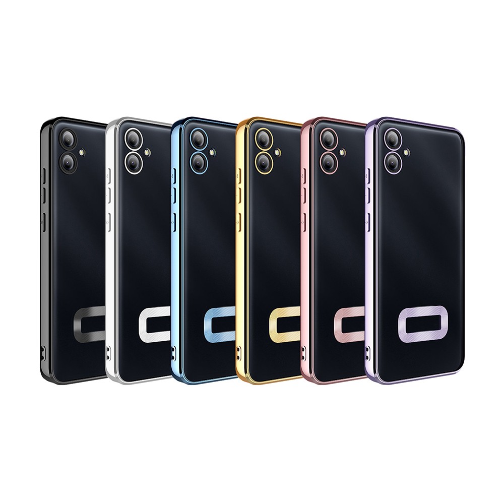 Galaxy A06 Kamera Korumalı Logo Gösteren Zore Omega Kılıf