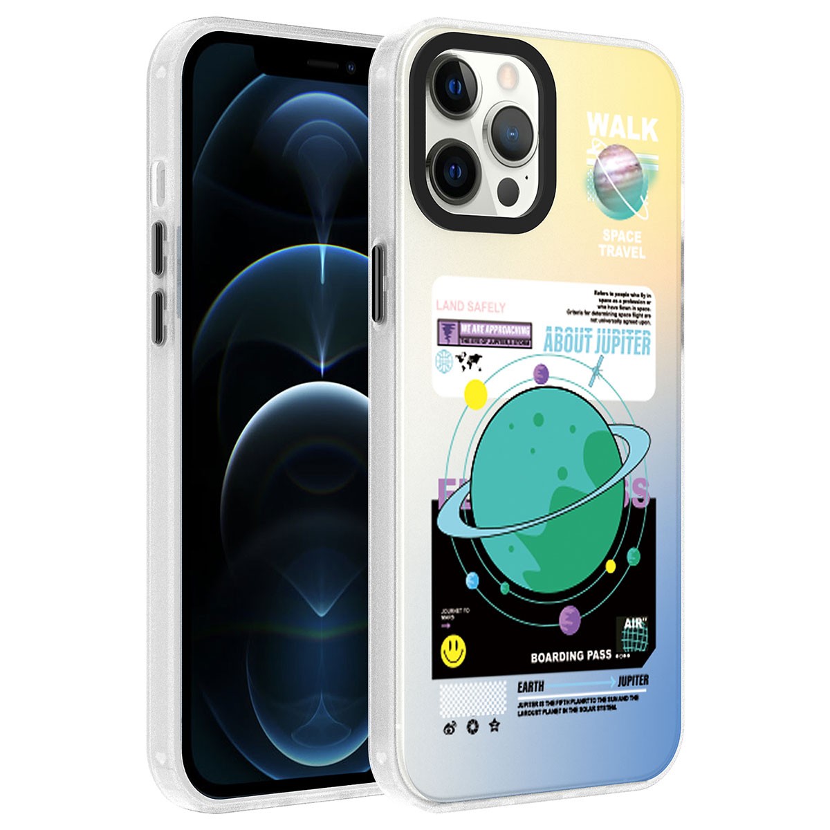 iPhone 12 Pro Desenli Zore Dragon Sert Kılıf