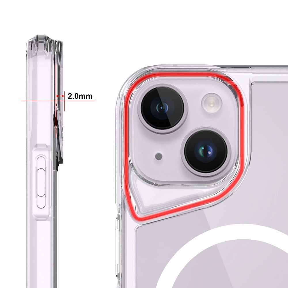 iPhone 14 Kılıf Zore Magsafe Şarj Özellikli T-Max Magsafe Kılıf