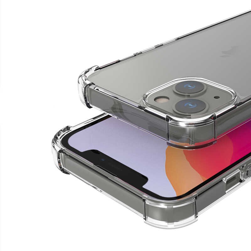 iPhone 13 Zore Kamera Korumalı Nitro Anti Shock Silikon Kapak