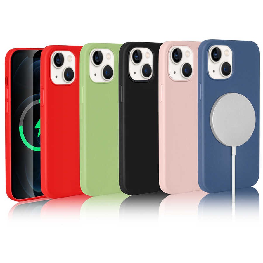 iPhone 13 Uyumlu Zore Silksafe Wireless Kılıf