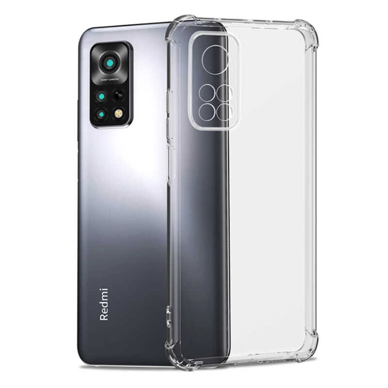 Xiaomi Redmi Note 11 Global Zore Kamera Korumalı Nitro Anti Shock Silikon Kapak