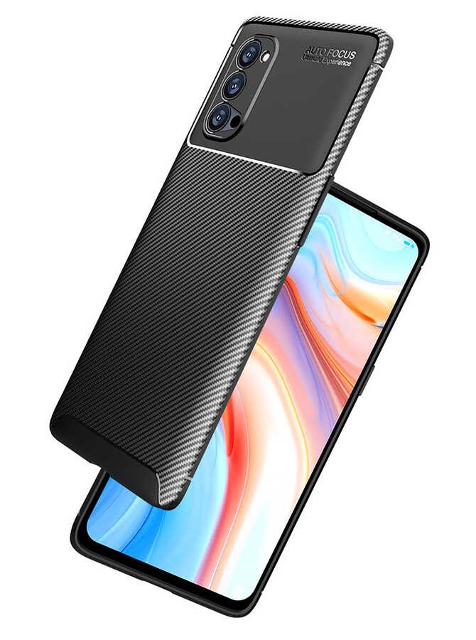 Oppo Reno 4 Pro 5G Zore Negro Silikon Kılıf